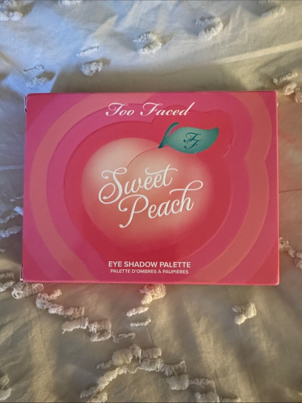Too Faced Sweet Peach Eyeshadow Palette - Pink- BNIB!!